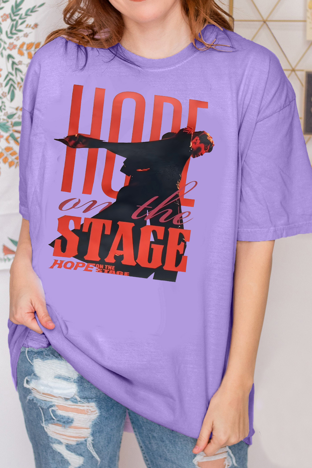Hope On The Stage J Hope BTS Tee For Women