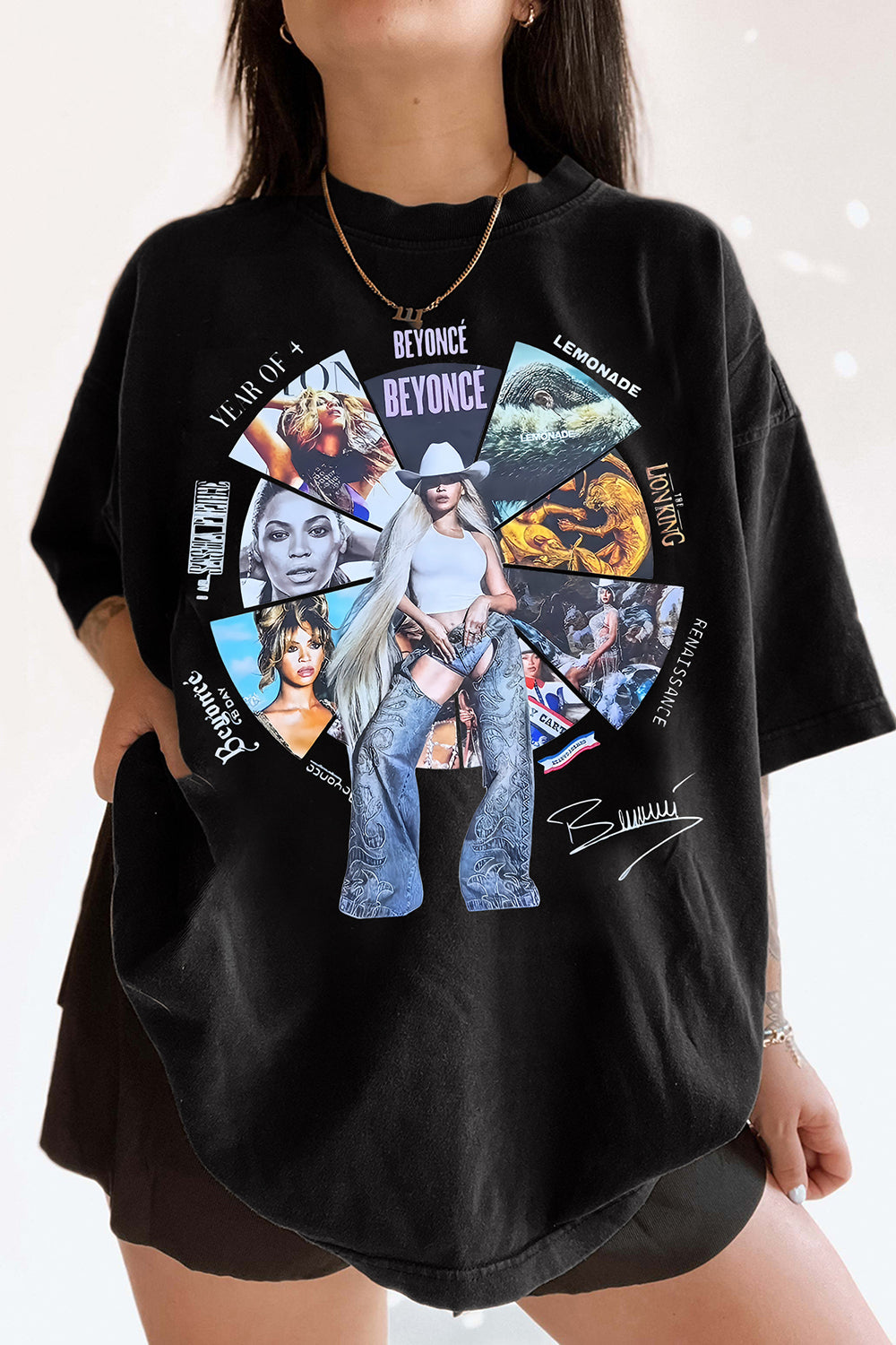Beyoncé Cowboy Carter Albums Tee For Women