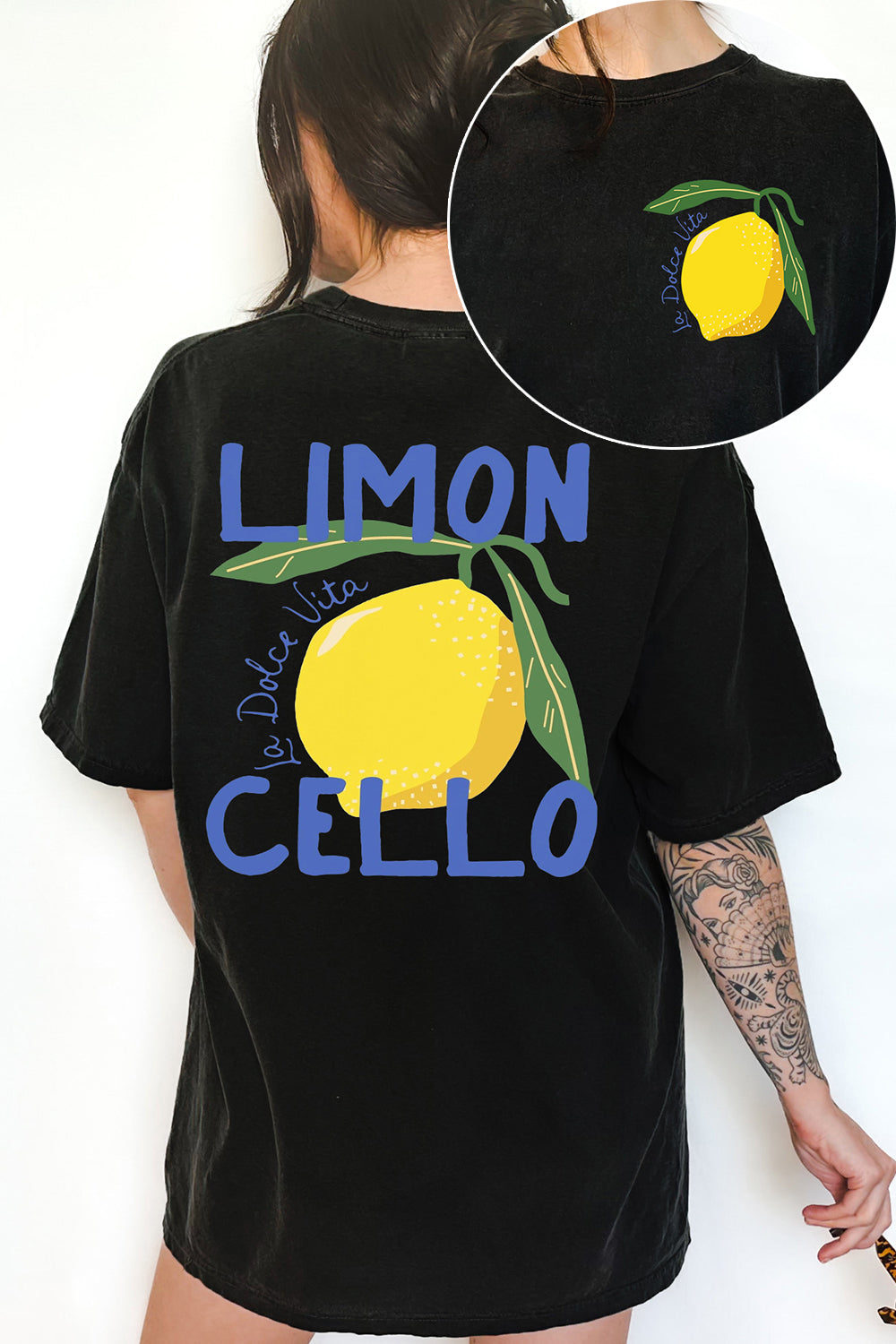 Limoncello La Dolce Vita Italy Tee For Women