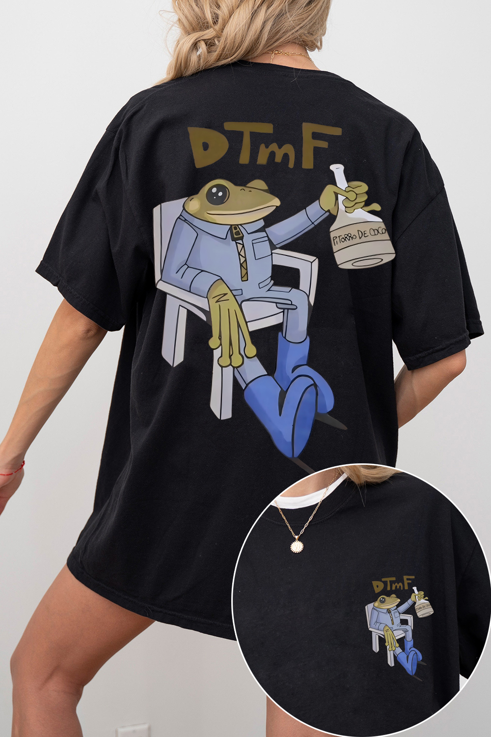 DTMF Frog Bad Bunny Tee For Women