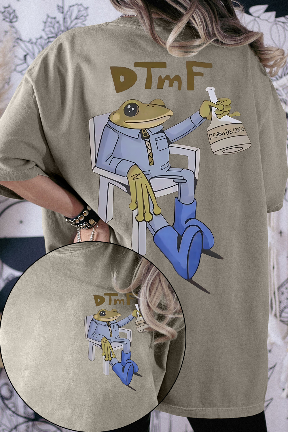 DTMF Frog Bad Bunny Tee For Women