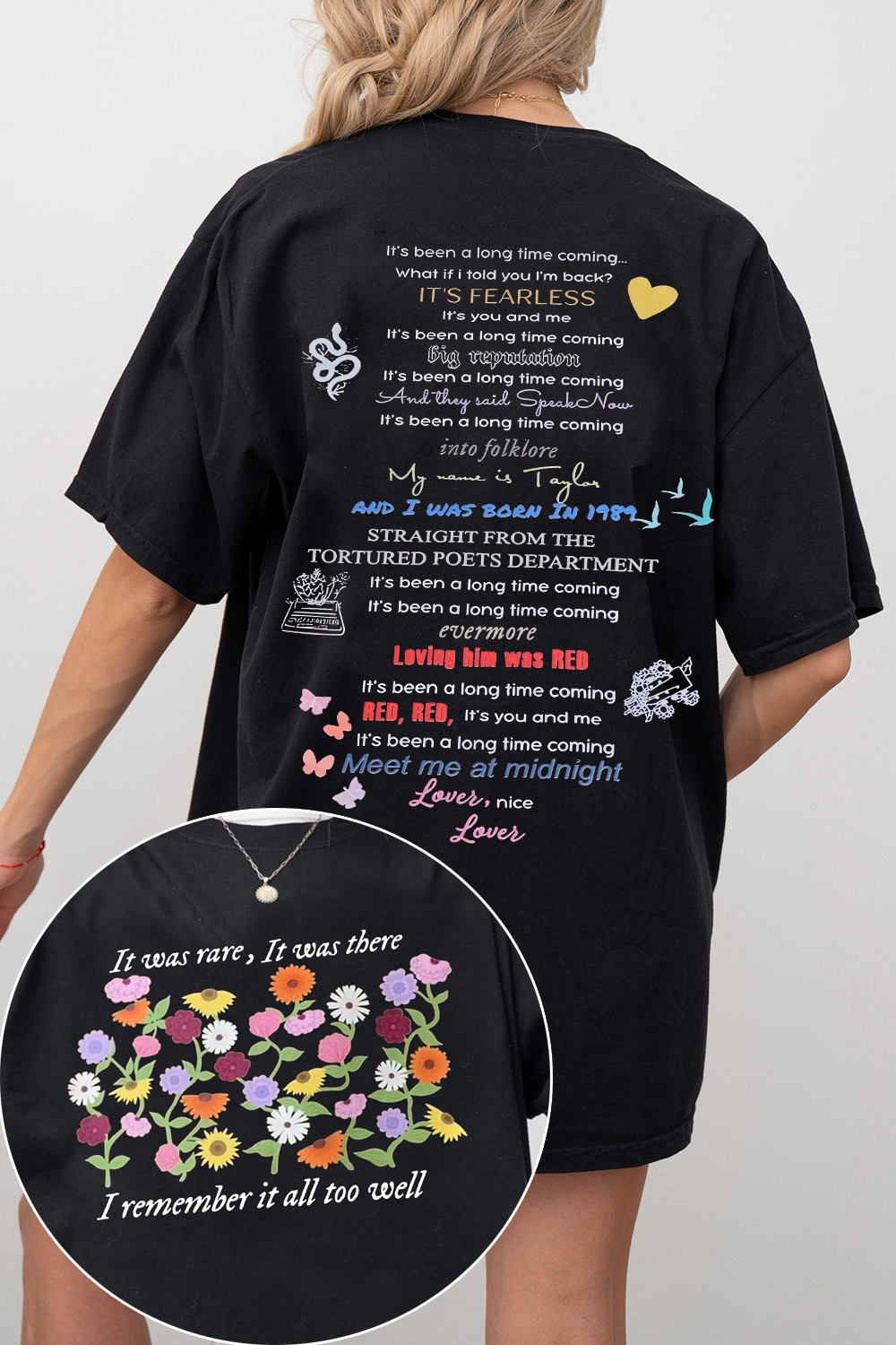 Swifties Era Tour Graphic Tee For Women