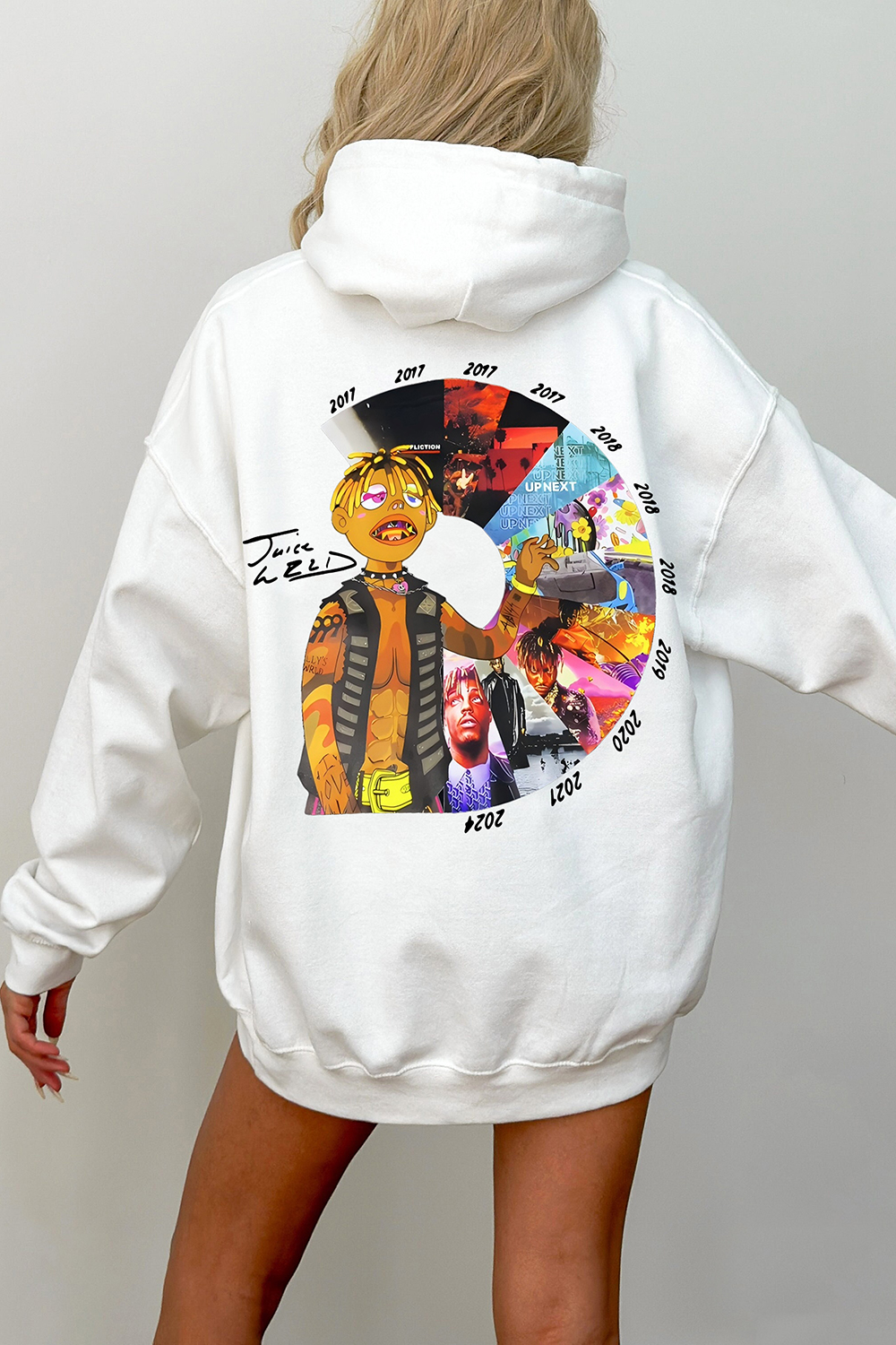 Juice Wrld 999 Album Legend Never Dies Fleece Hoodie For Women