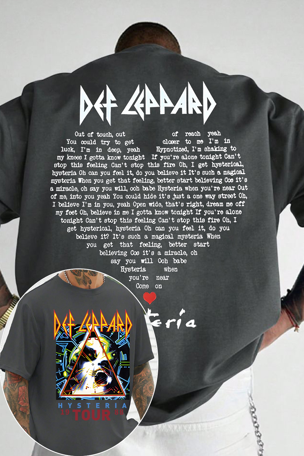 Def Leppard fans shirt