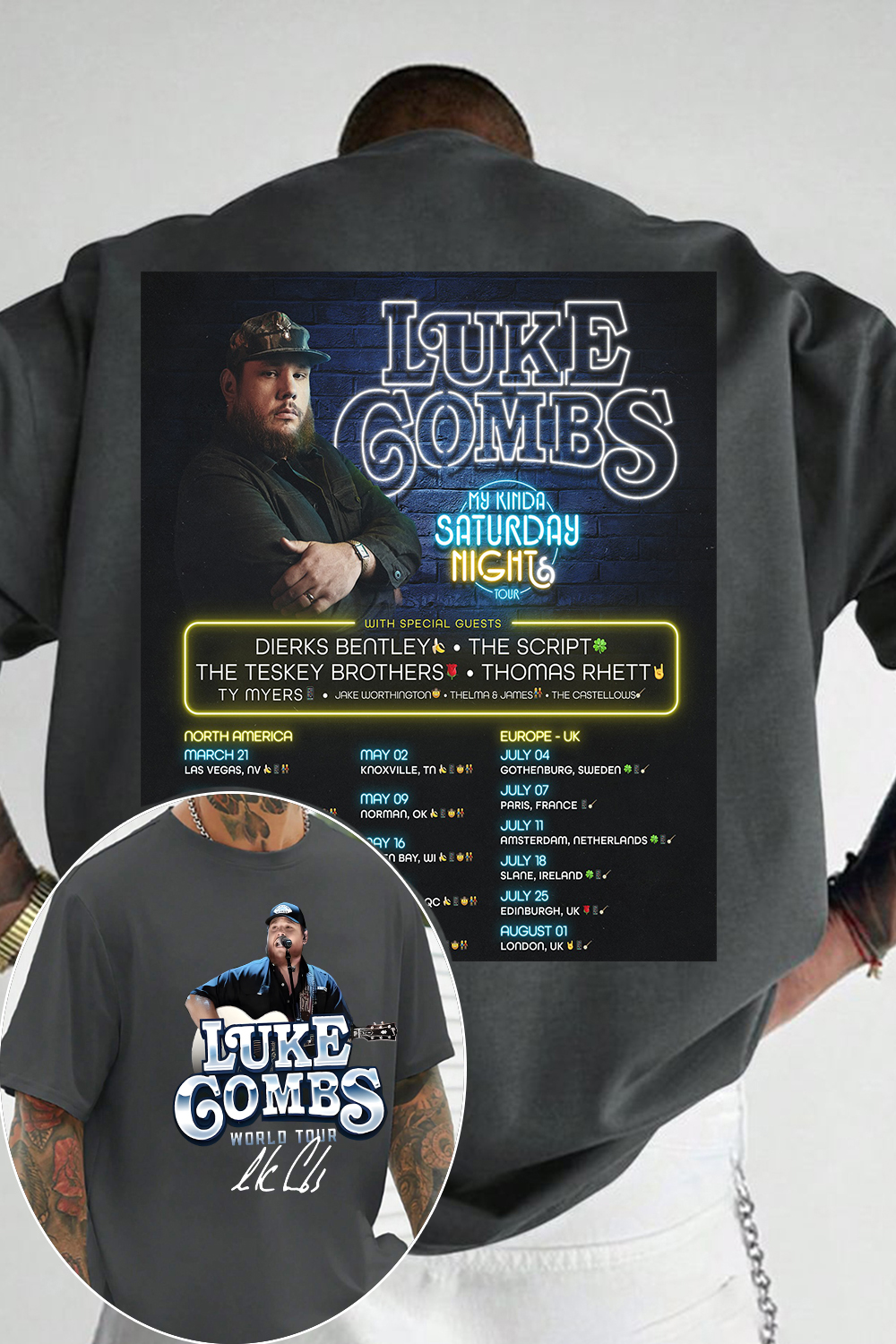 Luke Combs Tee