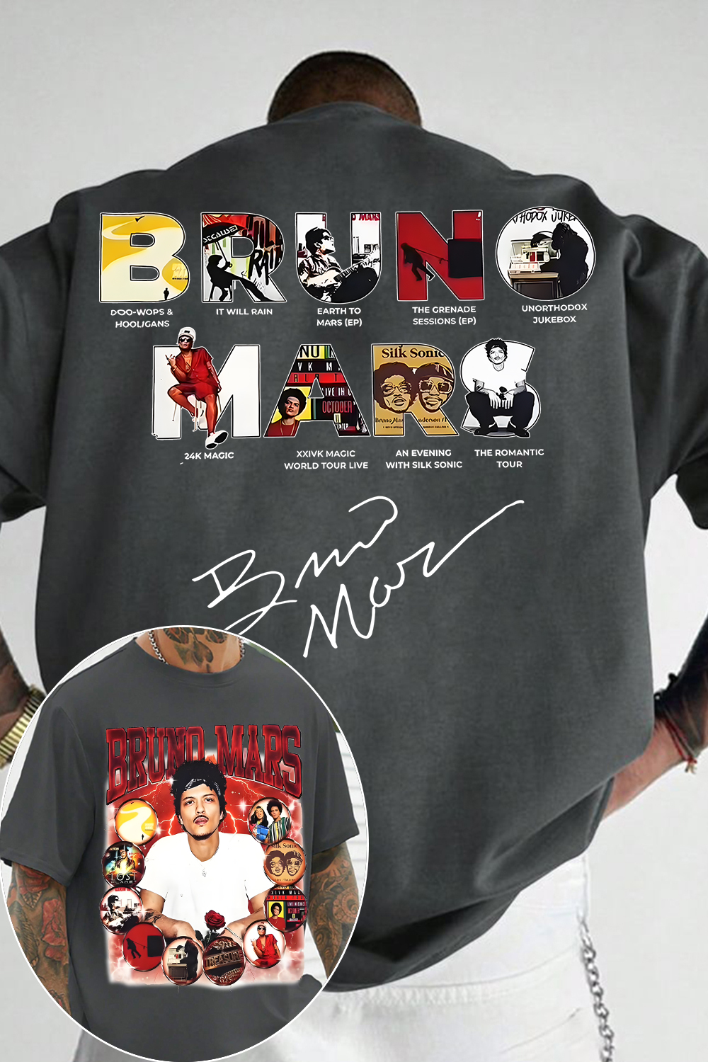 Bruno Mars Music Tee
