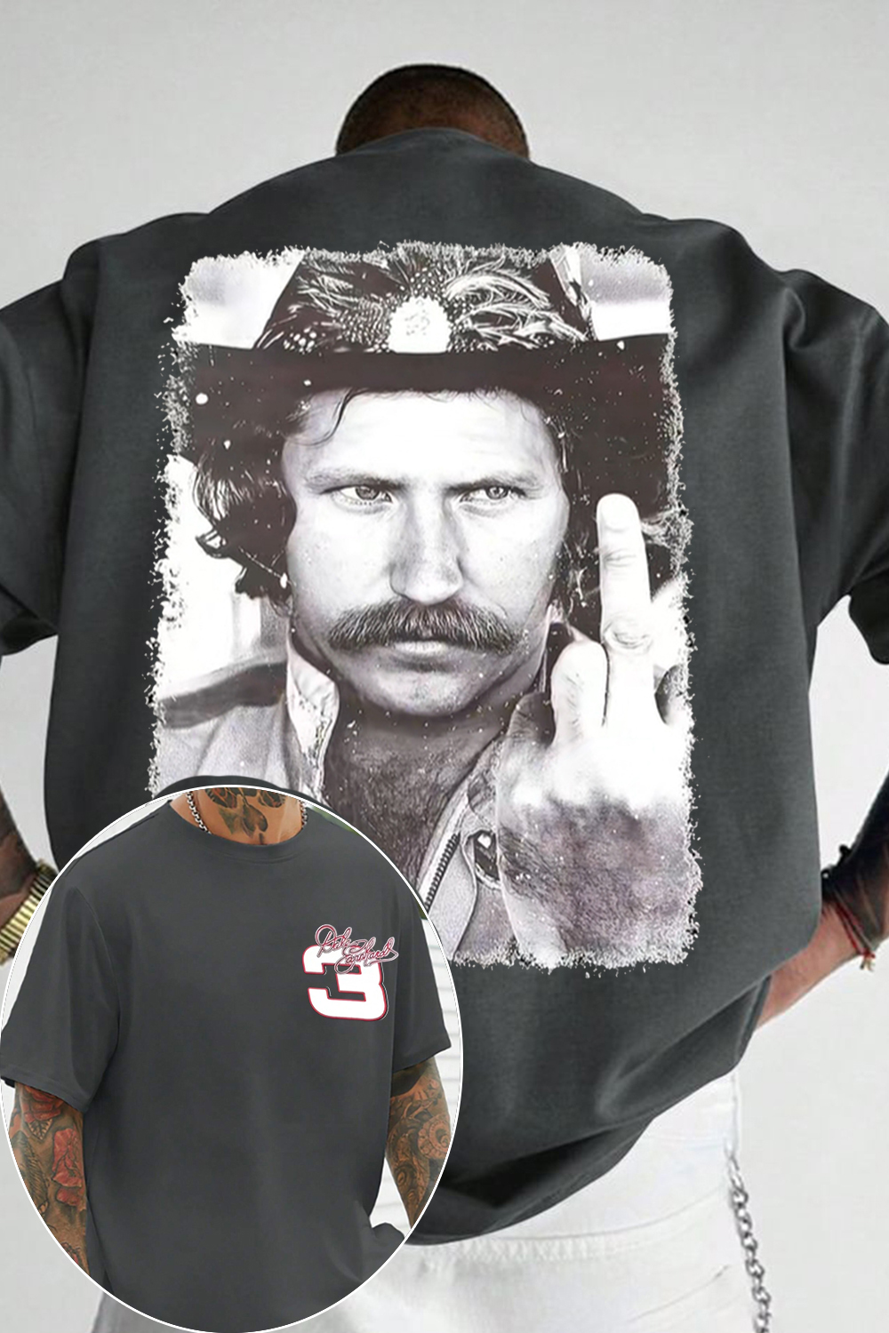 G. O.A.T. 🖤🏁 T-shirt