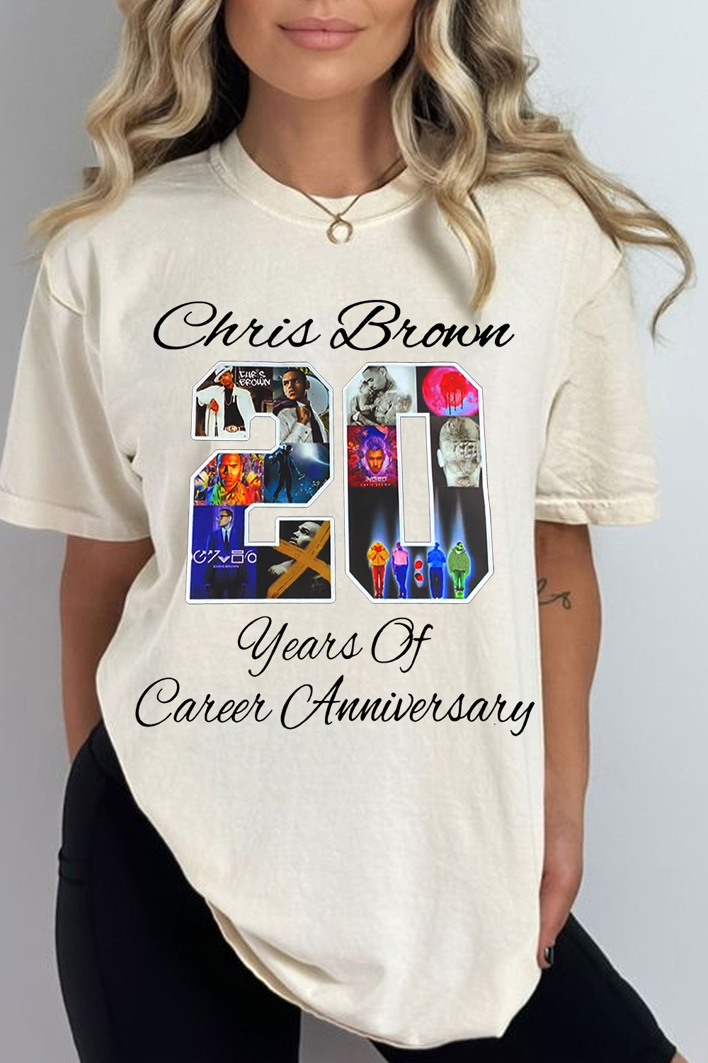 20th Anniversary chrisbrown t-shirt