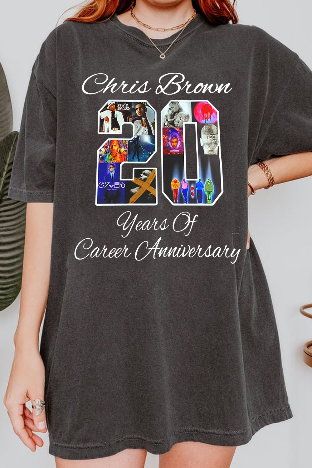 20th Anniversary chrisbrown t-shirt