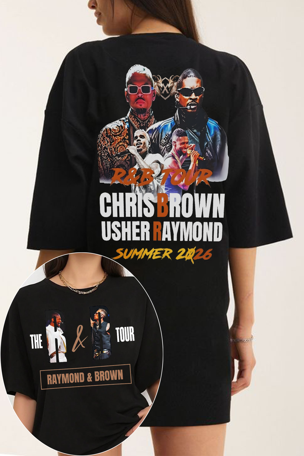 Usher x Chris Brown Women's T-Shirt