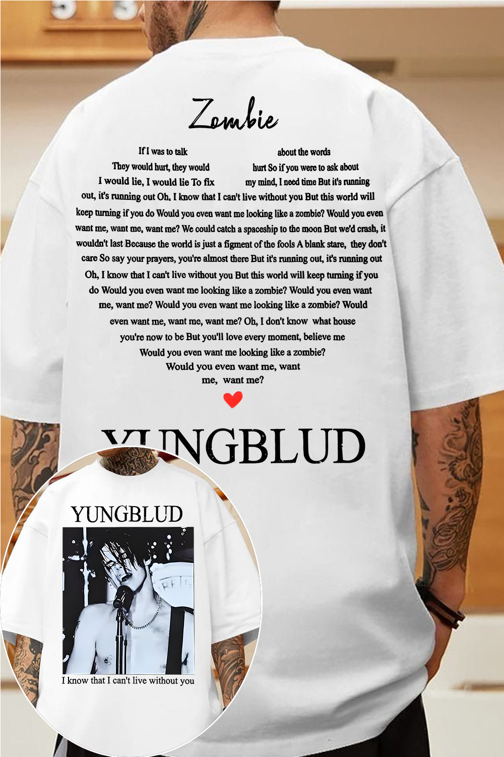 Yungblud & Zombie Shirt For Men