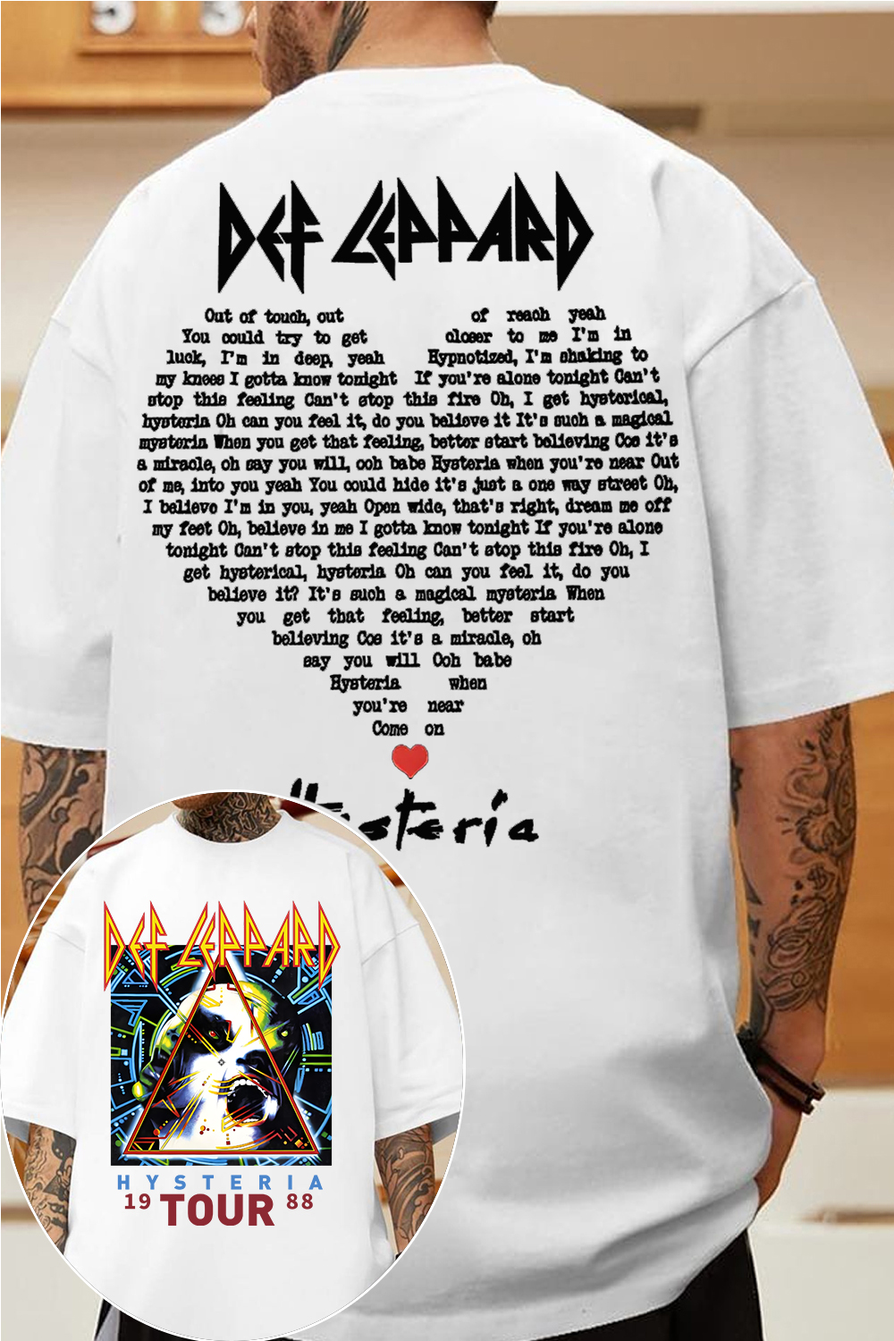 Def Leppard fans shirt