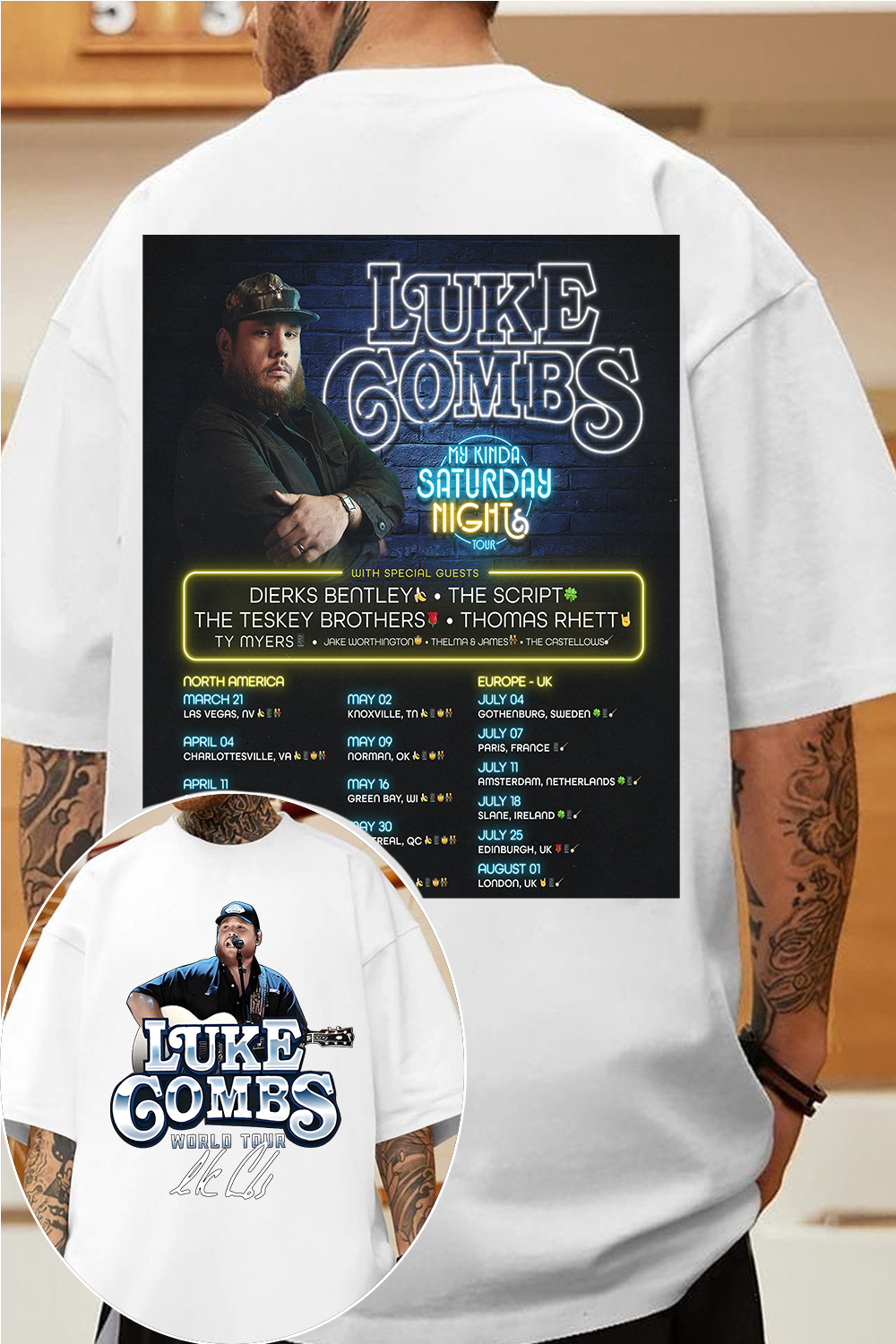 Luke Combs Tee