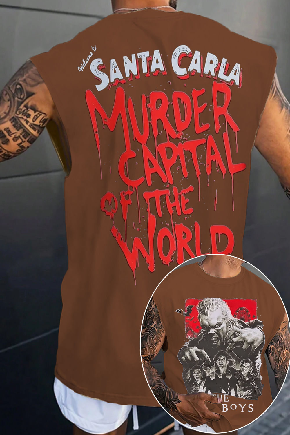 thelostboys Men's vest