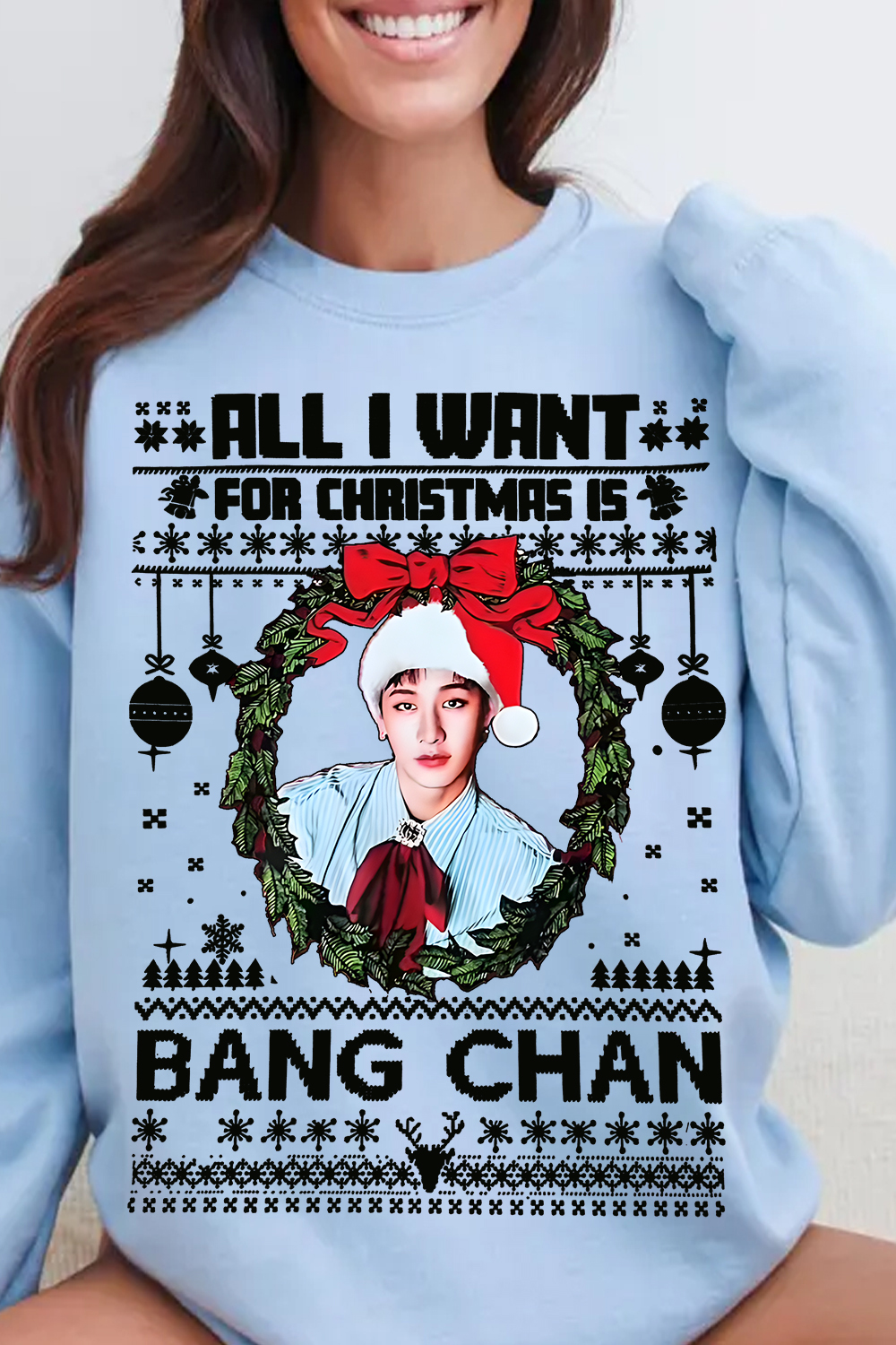 Bang Chan Christmas Sweatshirt