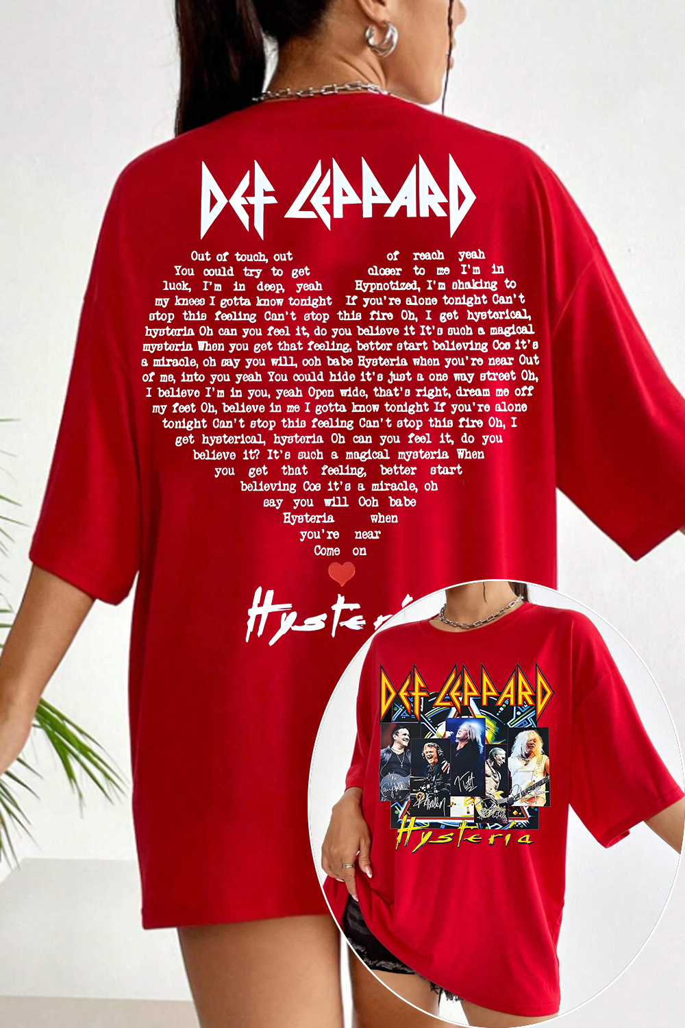 Defleppard rockband Women T-shirt