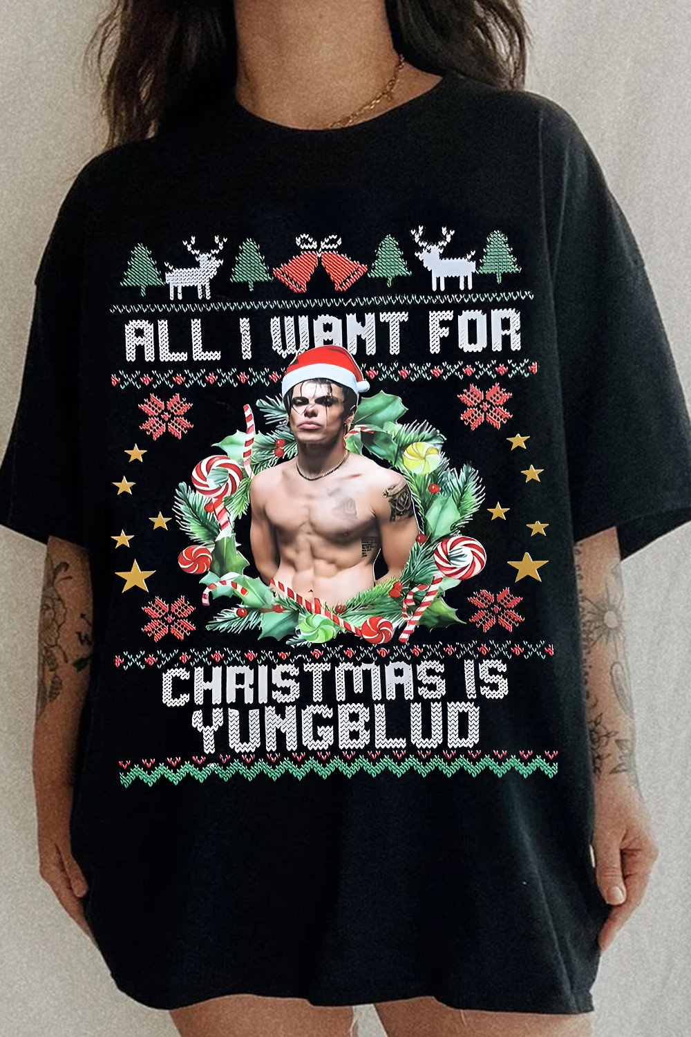 Yungblud Shirt For Christmas