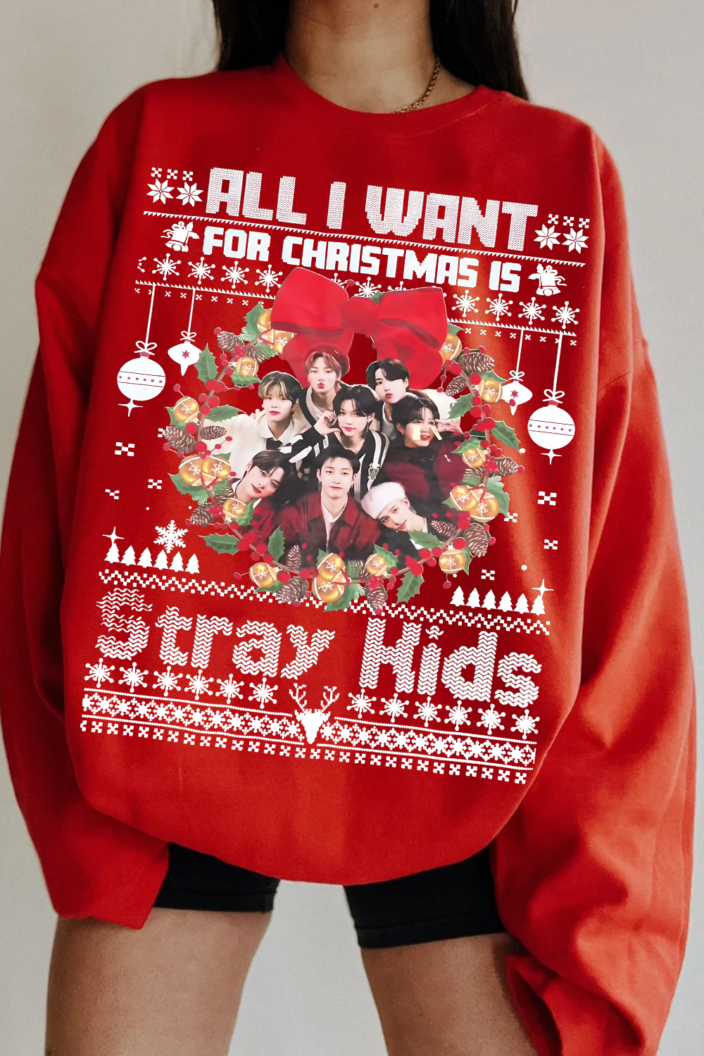 Stray Kids Christmas Version Sweatshirt