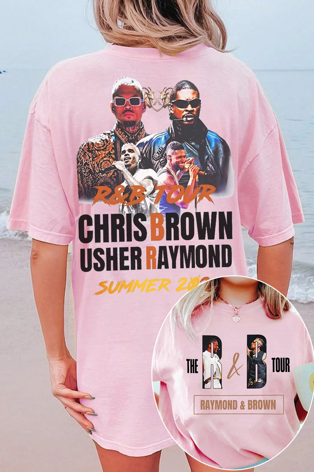 Usher x Chris Brown Women's T-Shirt
