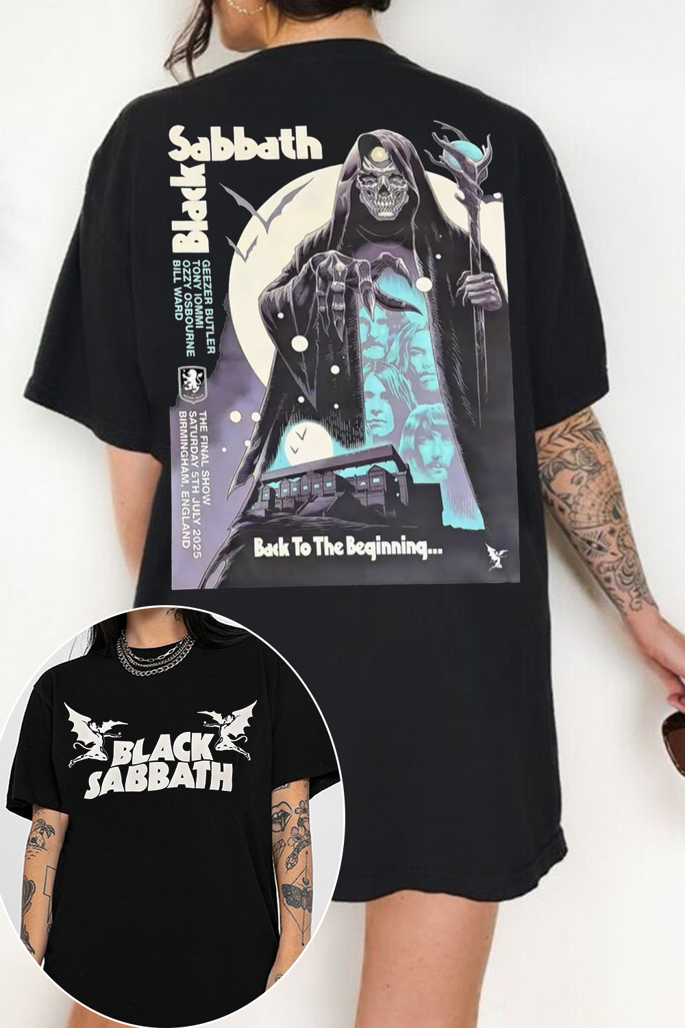 Black sabbath women tee