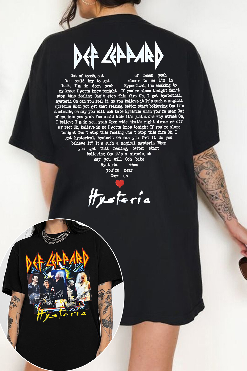 Defleppard rockband Women T-shirt