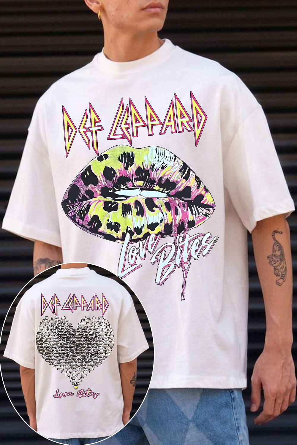 🩷 defleppard shirt
