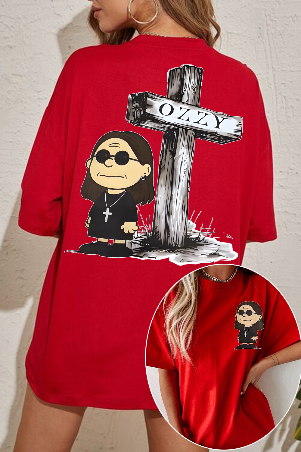 Ozzy and Charlie Brown Women shirt