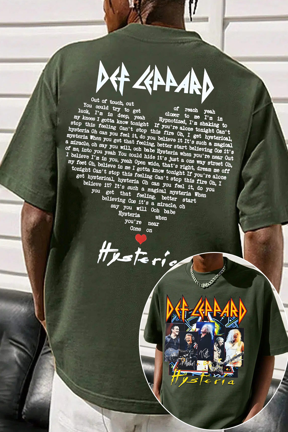 Defleppard rockband T-shirt
