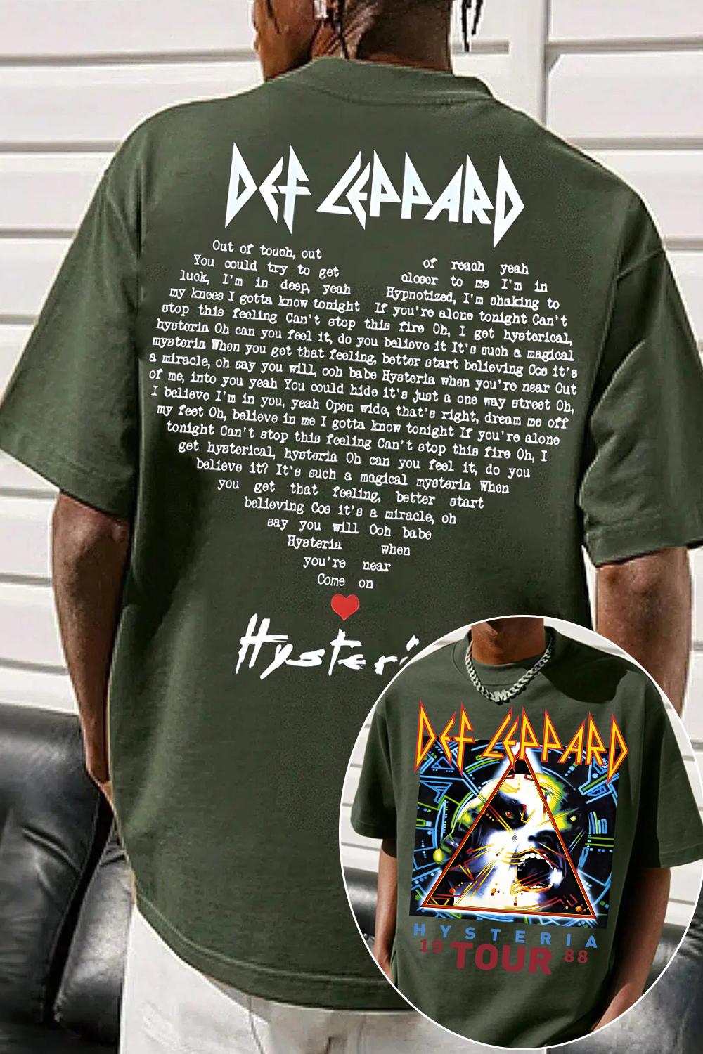 Def Leppard fans shirt