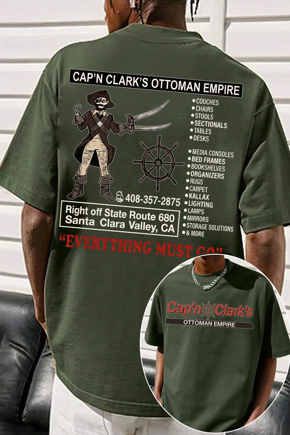 Retro Cap'n Clark’s Ottoman Empire Shirt