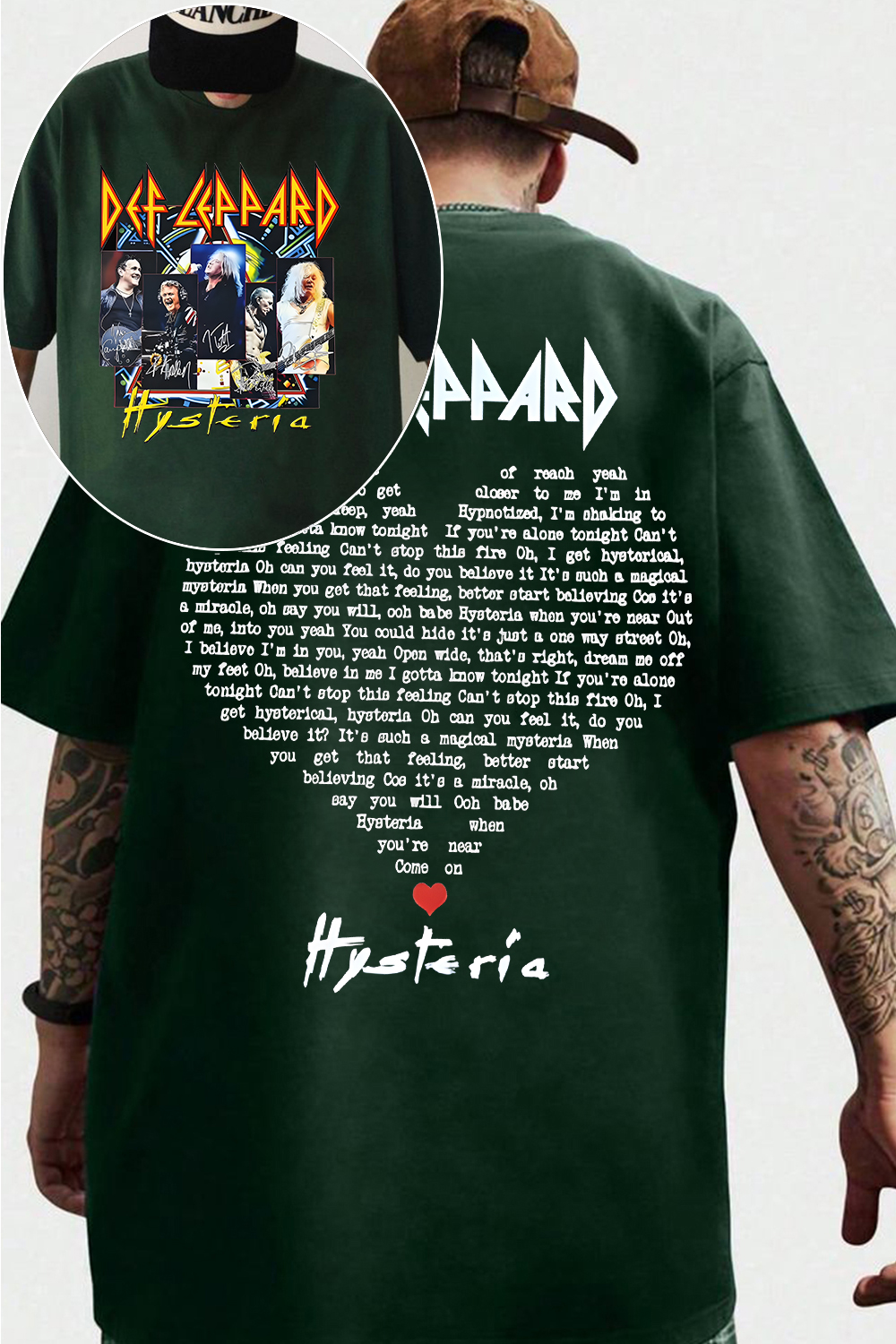 Defleppard rockband T-shirt