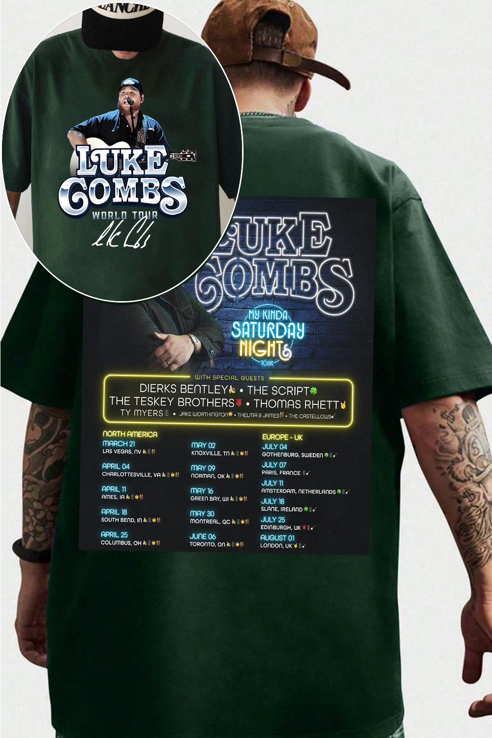 Luke Combs Tee
