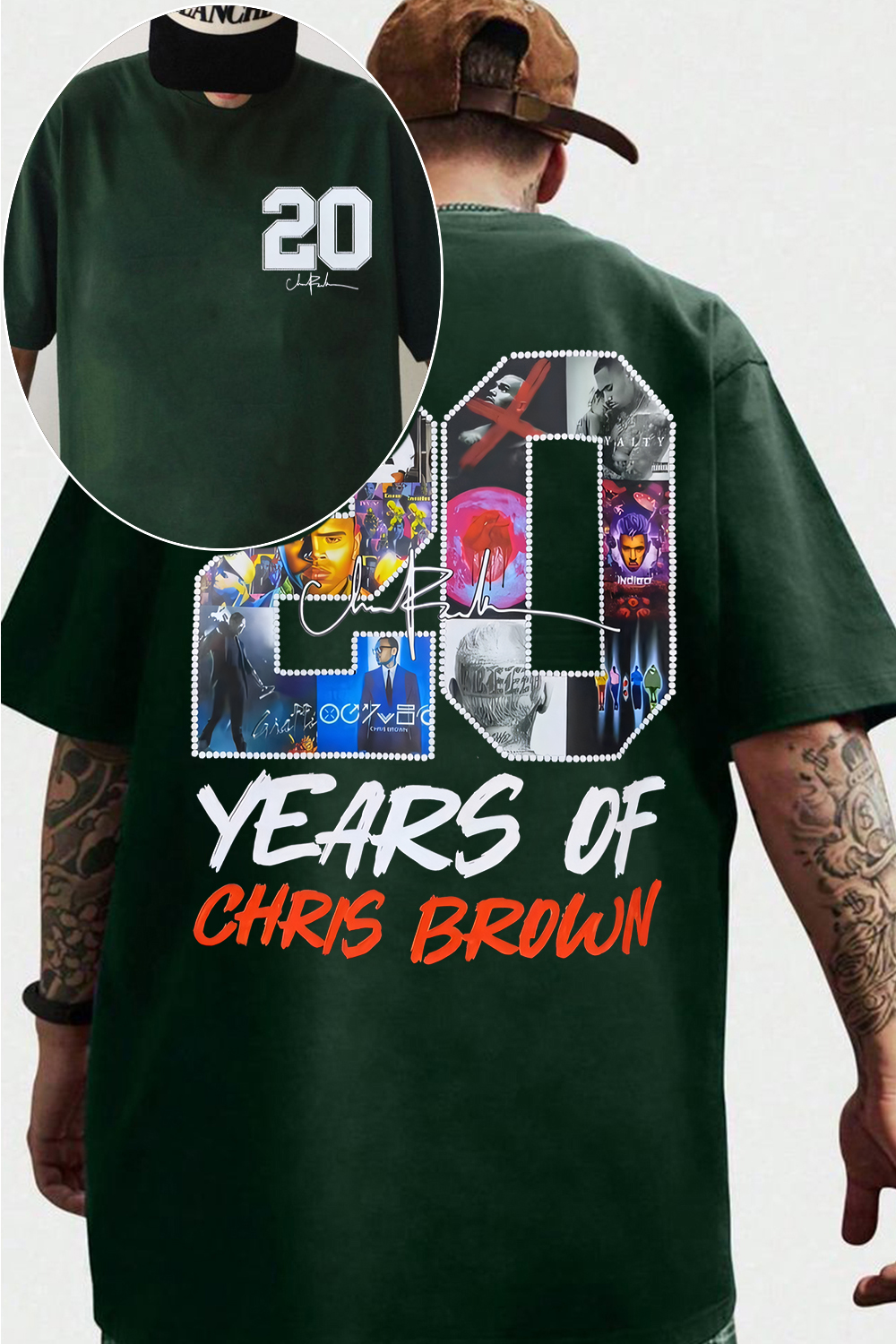 Breeze Team-20 Double-sided printed T-shirt