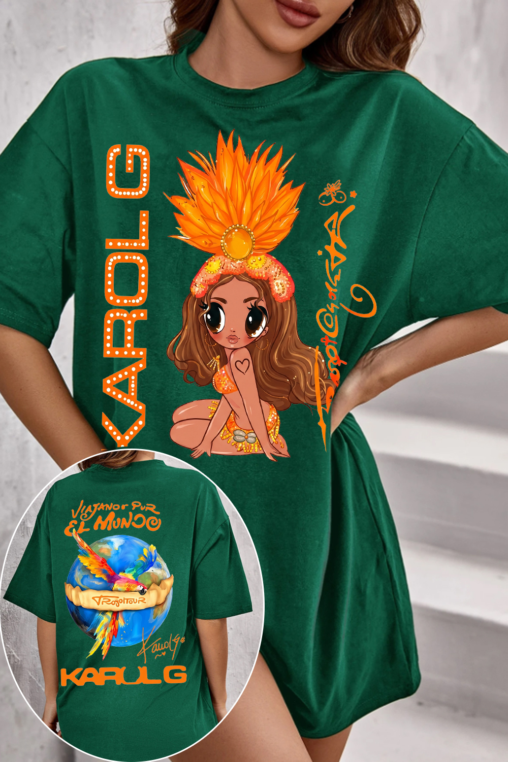 Tropitour Ready 🔥Karol G Concert Tee