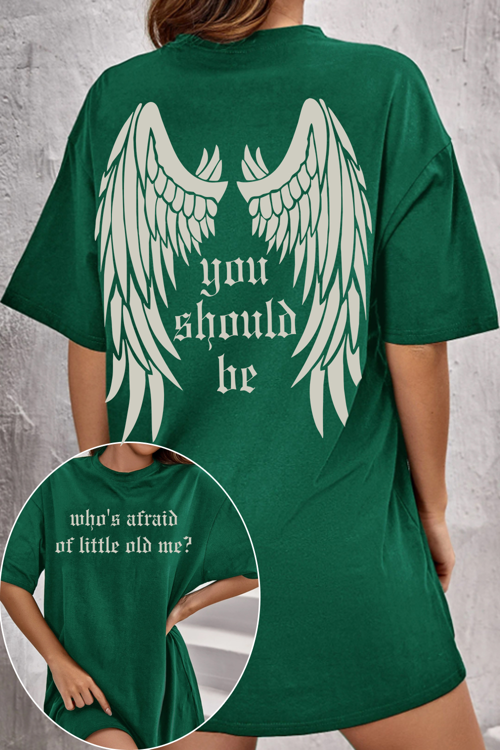 Who's Afraid Of Little Old Me You Should Be Swiftie Tortured Poets Tee For Women