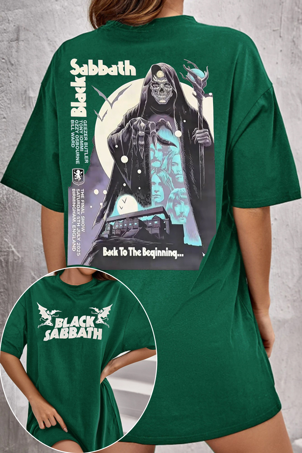 Black sabbath women tee