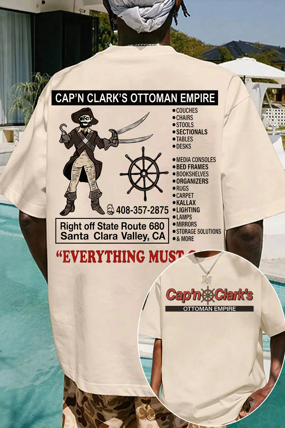 Retro Cap'n Clark’s Ottoman Empire Shirt