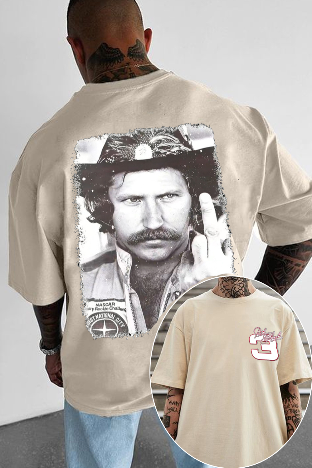 G. O.A.T. 🖤🏁 T-shirt