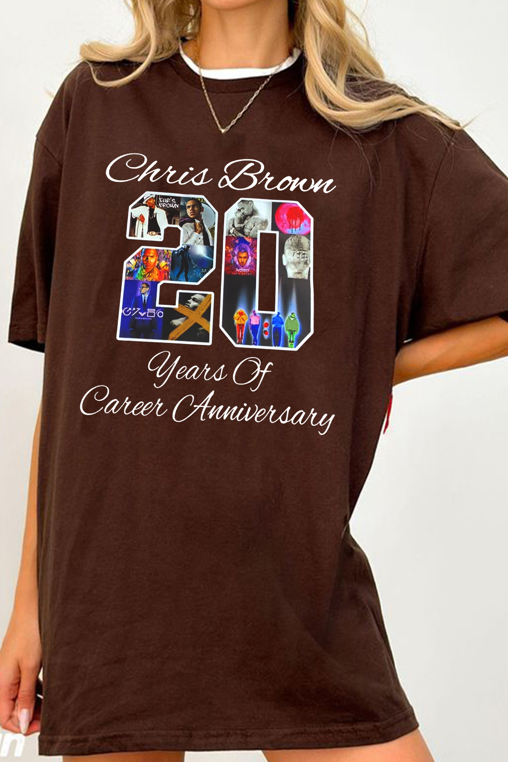 20th Anniversary chrisbrown t-shirt