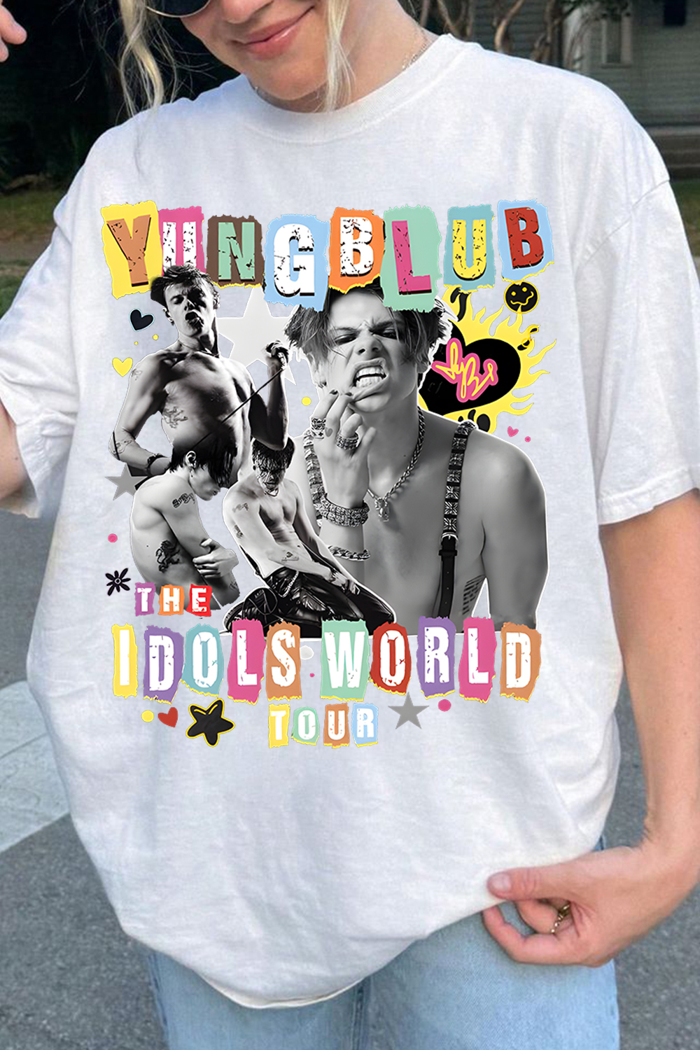 Yungblud 2025 New Album IDOLS tour, Yungblud Music Vintage Shirt