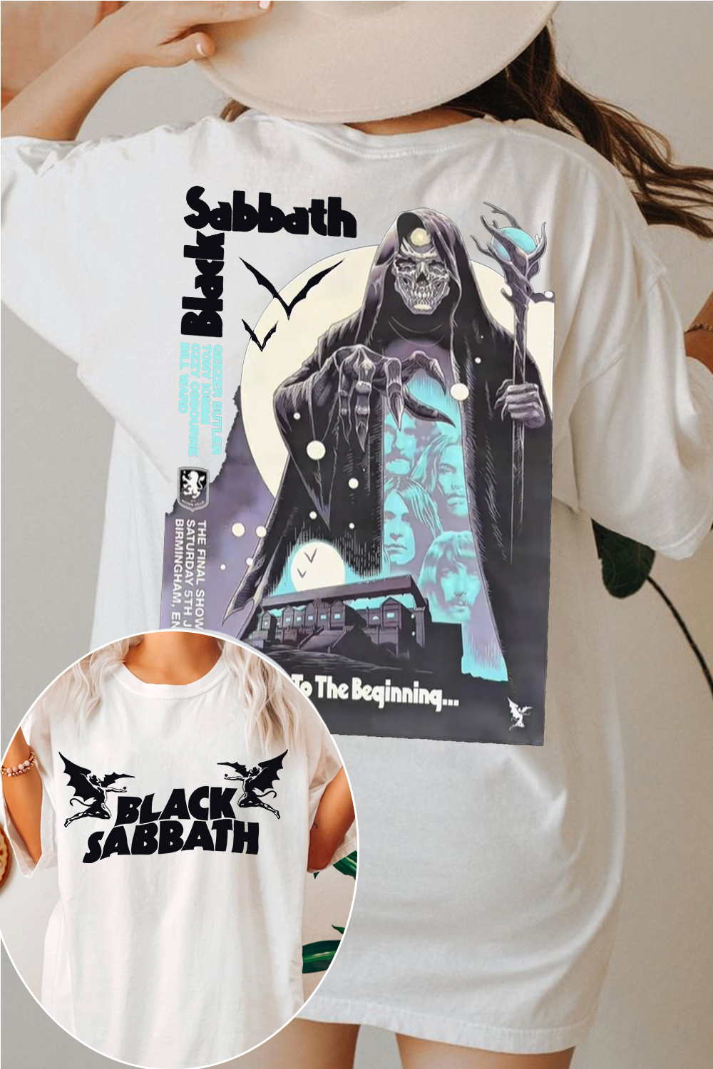 Black sabbath women tee