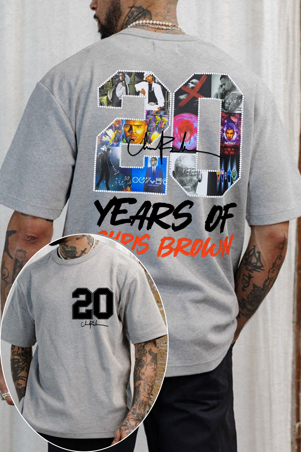 Breeze Team-20 Double-sided printed T-shirt