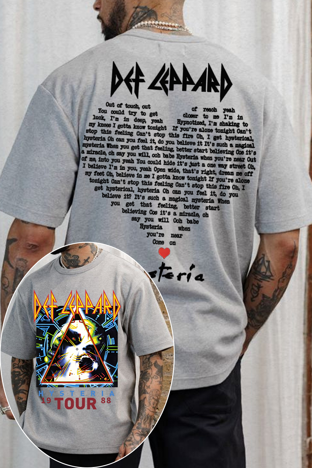 Def Leppard fans shirt