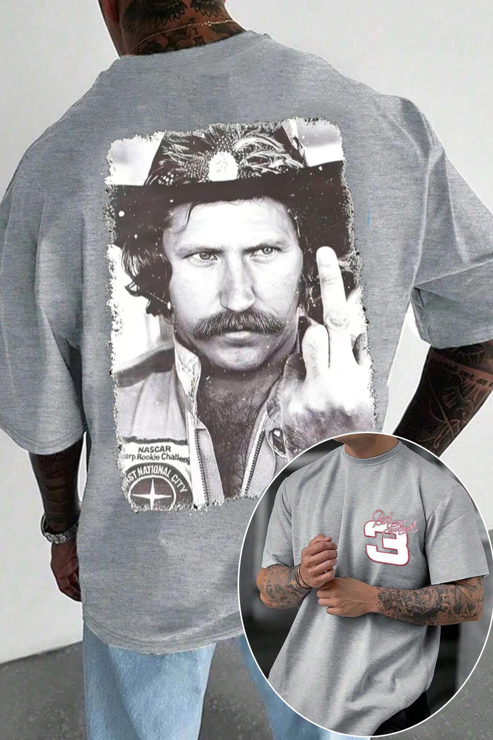 G. O.A.T. 🖤🏁 T-shirt