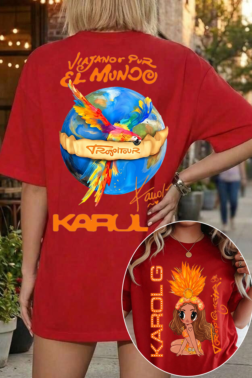 Tropitour Ready 🔥Karol G Concert Tee