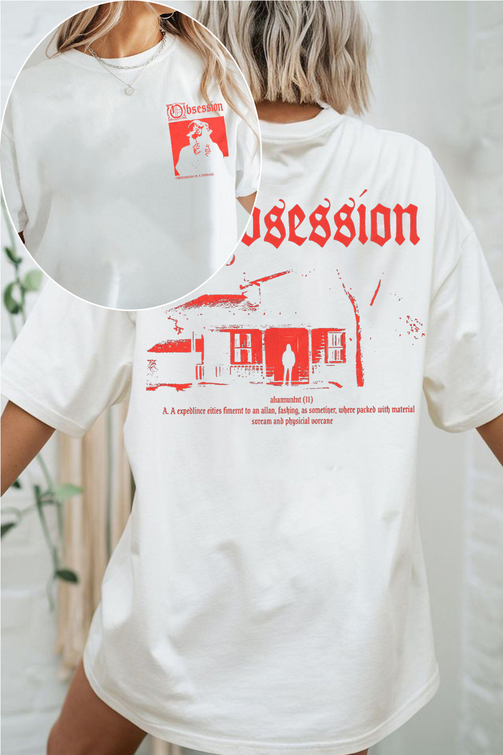 Obsession Horror Movie Fans Tee