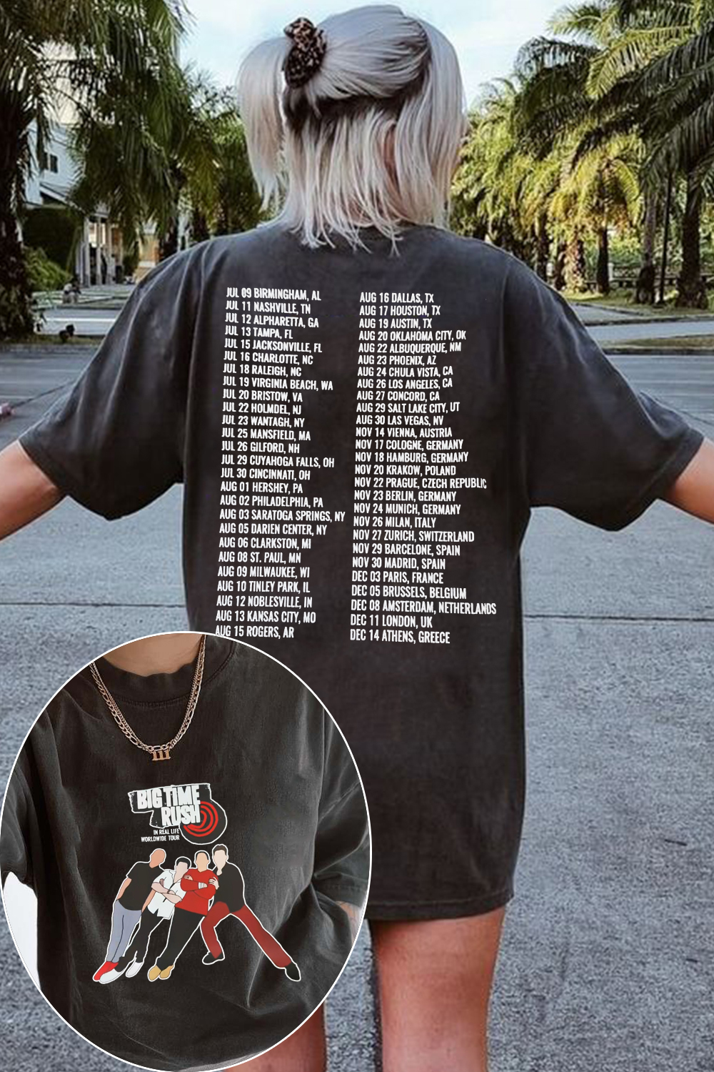 Big Time Rush 2025  T-SHIRT