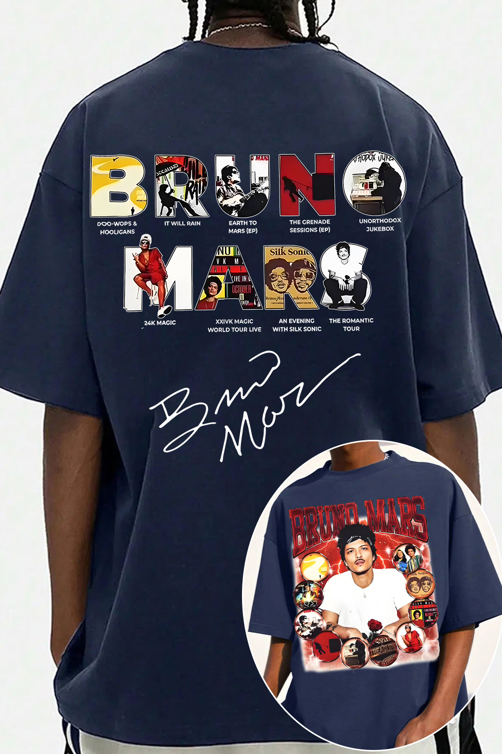 Bruno Mars Music Tee