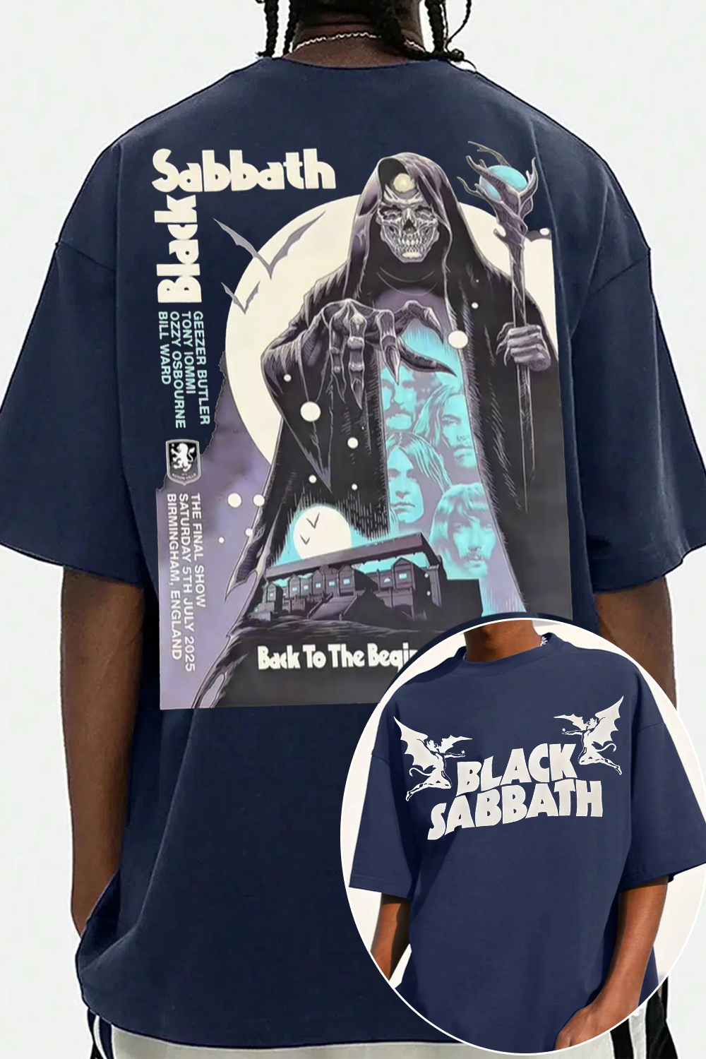 Black sabbath women tee