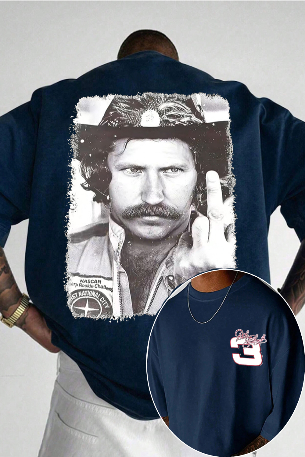 G. O.A.T. 🖤🏁 T-shirt